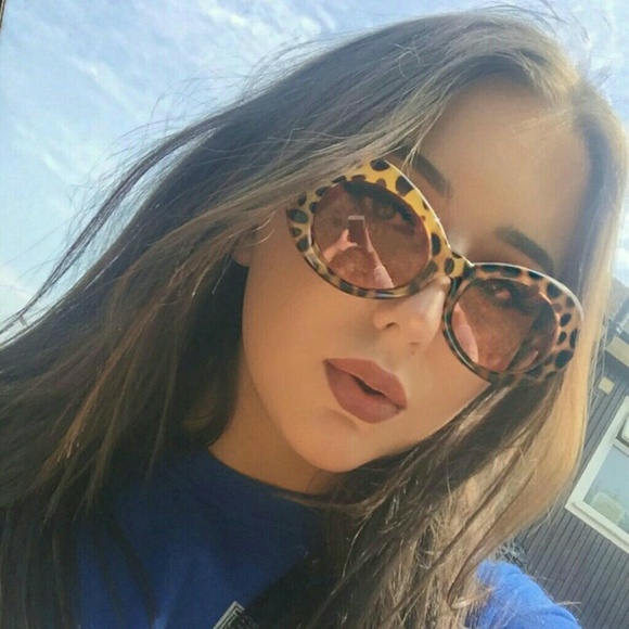 Accessories Kurt Cobain Leopard Pink Tint Lens Sunglasses Poshmark